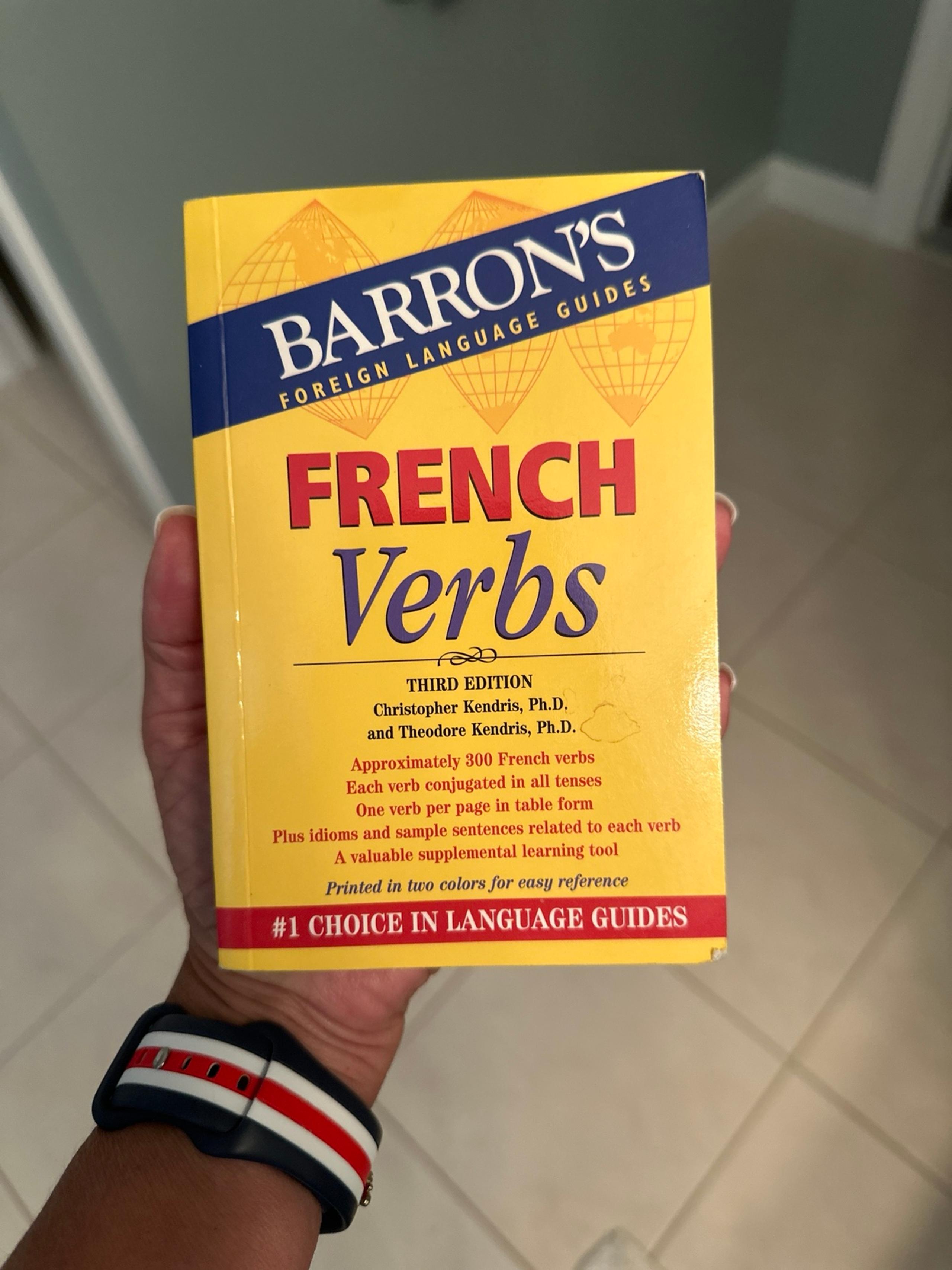 Barron’s French Verbs
