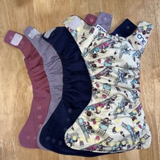 4 Grovia ONE cloth diapers