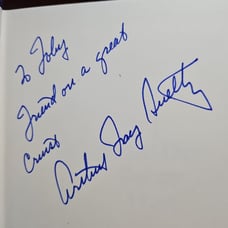 Arthur Fay Sueltz signature