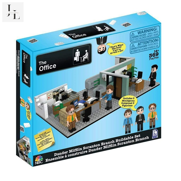 The Office Dunder Mifflin Scranton Branch Construction Set (369 Pieces)