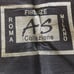 Authentic AS collezione Roma Milano dark blue canvas Garment Bag 40”