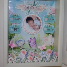 Newborn memories box frame