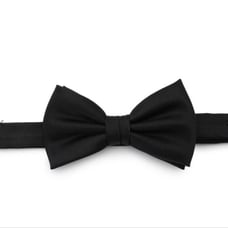 Suit Select Bow Tie / Black × Satin