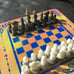 Chess Set - Sunset Blue Royal
