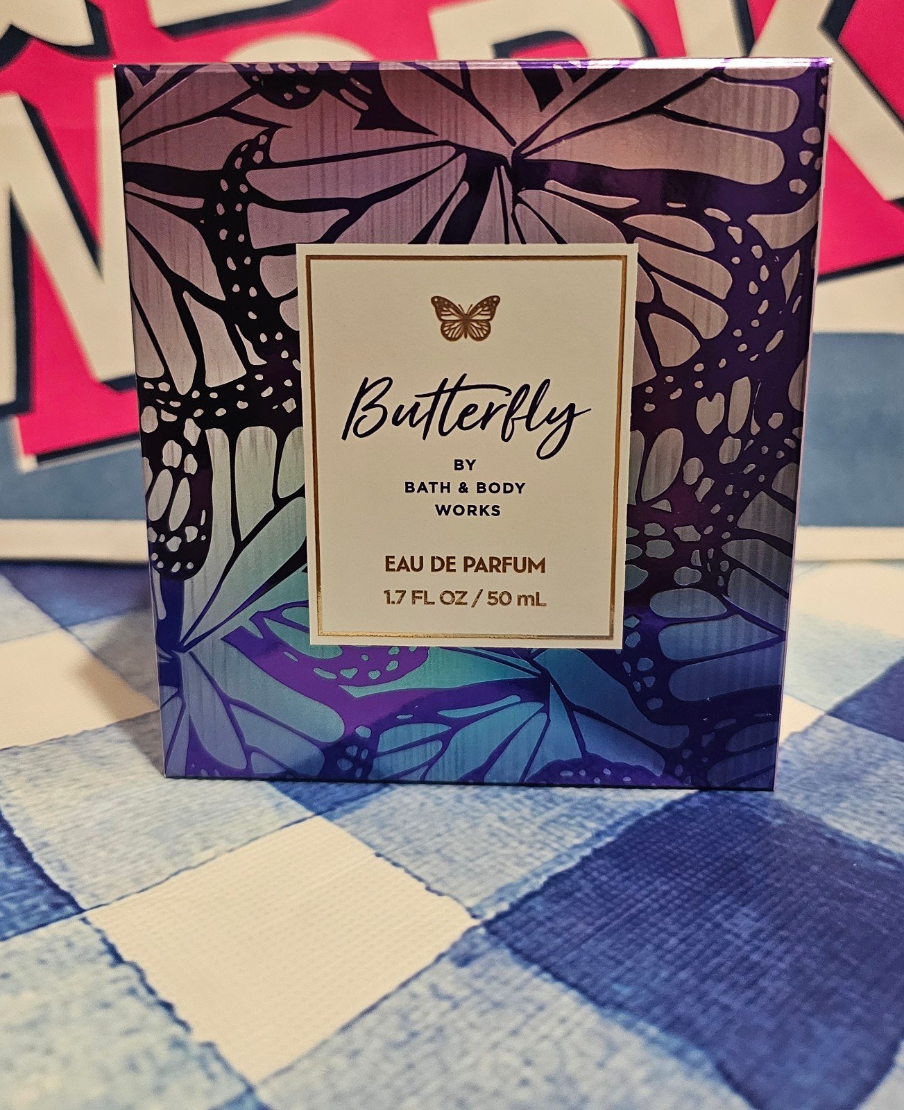 Butterfly perfume from bath and body works