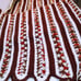 Vintage 80s Crochet Afghan Blanket Bedspread Throw 66x53 Scallop Country Autumn