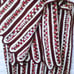 Vintage 80s Crochet Afghan Blanket Bedspread Throw 66x53 Scallop Country Autumn