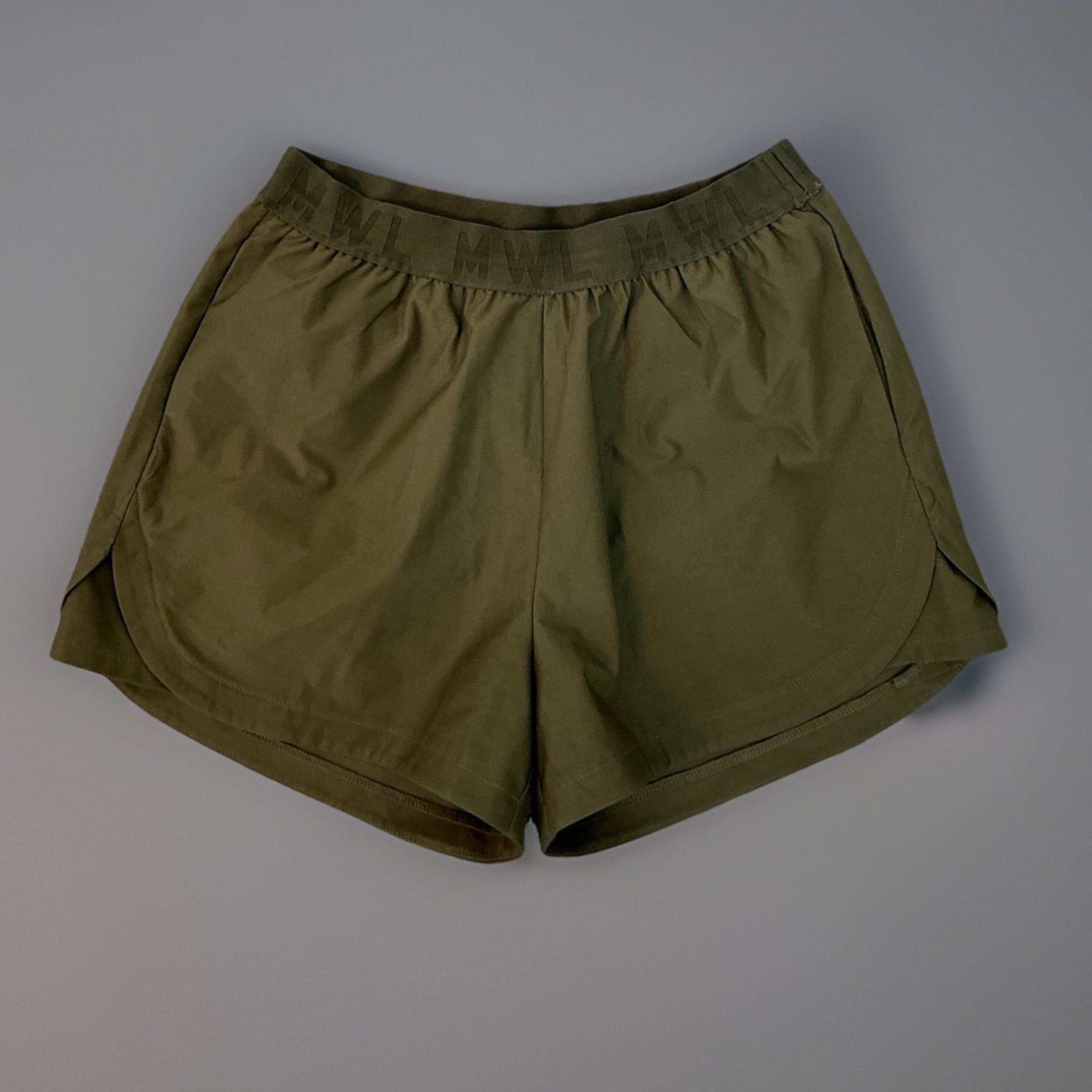 Madewell MWL Active Shorts Olive Green Athletic Running Gym Small