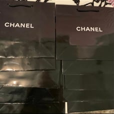 *10* new CHANEL shopping bags