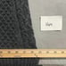 Toad & Co Size Large Charcoal Chunky Cable Knit Kintail Lambswool Sweater Tunic