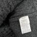 Toad & Co Size Large Charcoal Chunky Cable Knit Kintail Lambswool Sweater Tunic