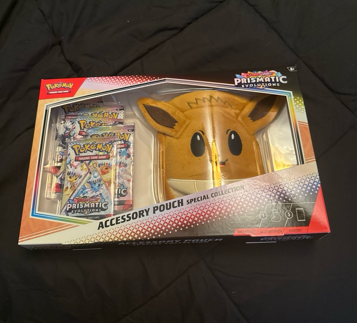 Pokemon SV8.5 Prismatic Evolutions Accessory Pouch Collection