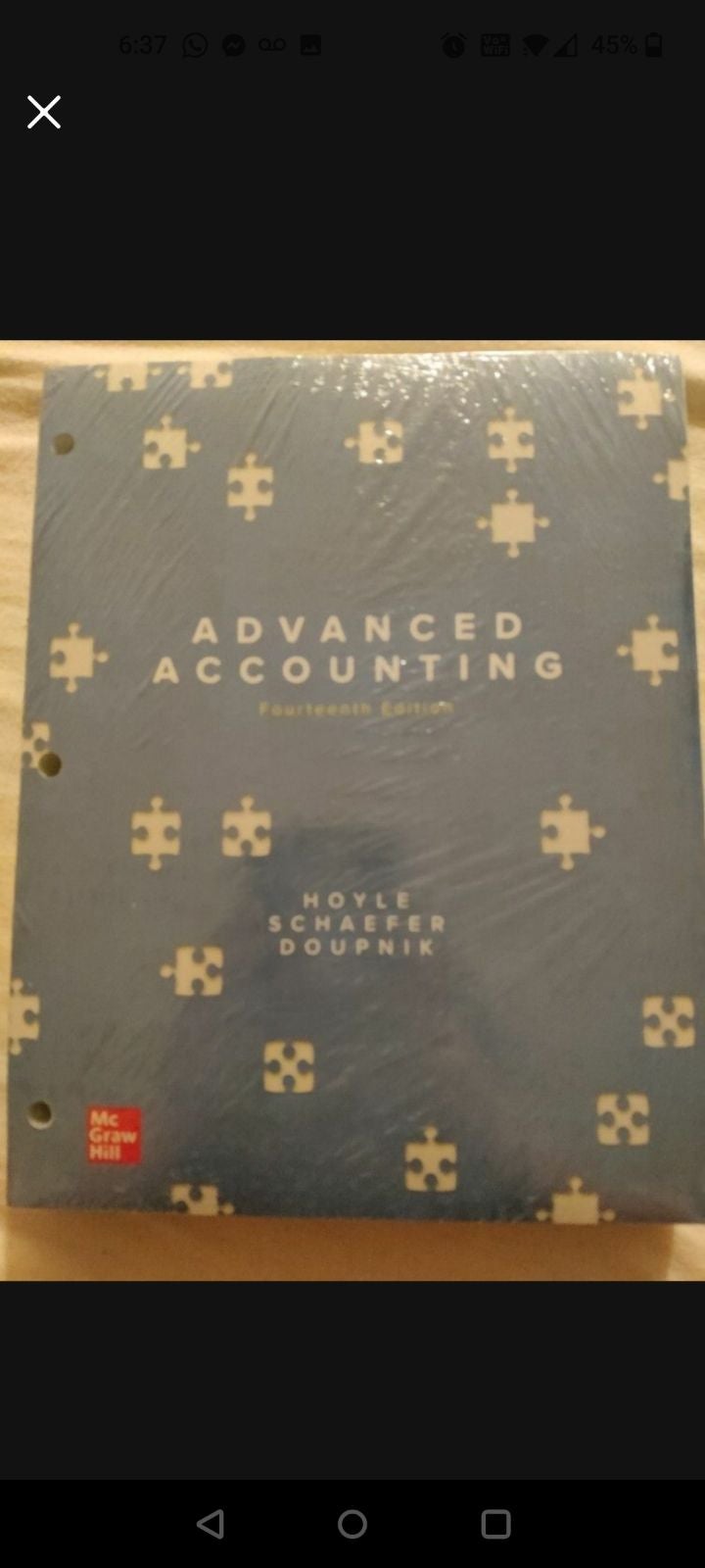 Advanced Accounting Hoyle 14th Edition