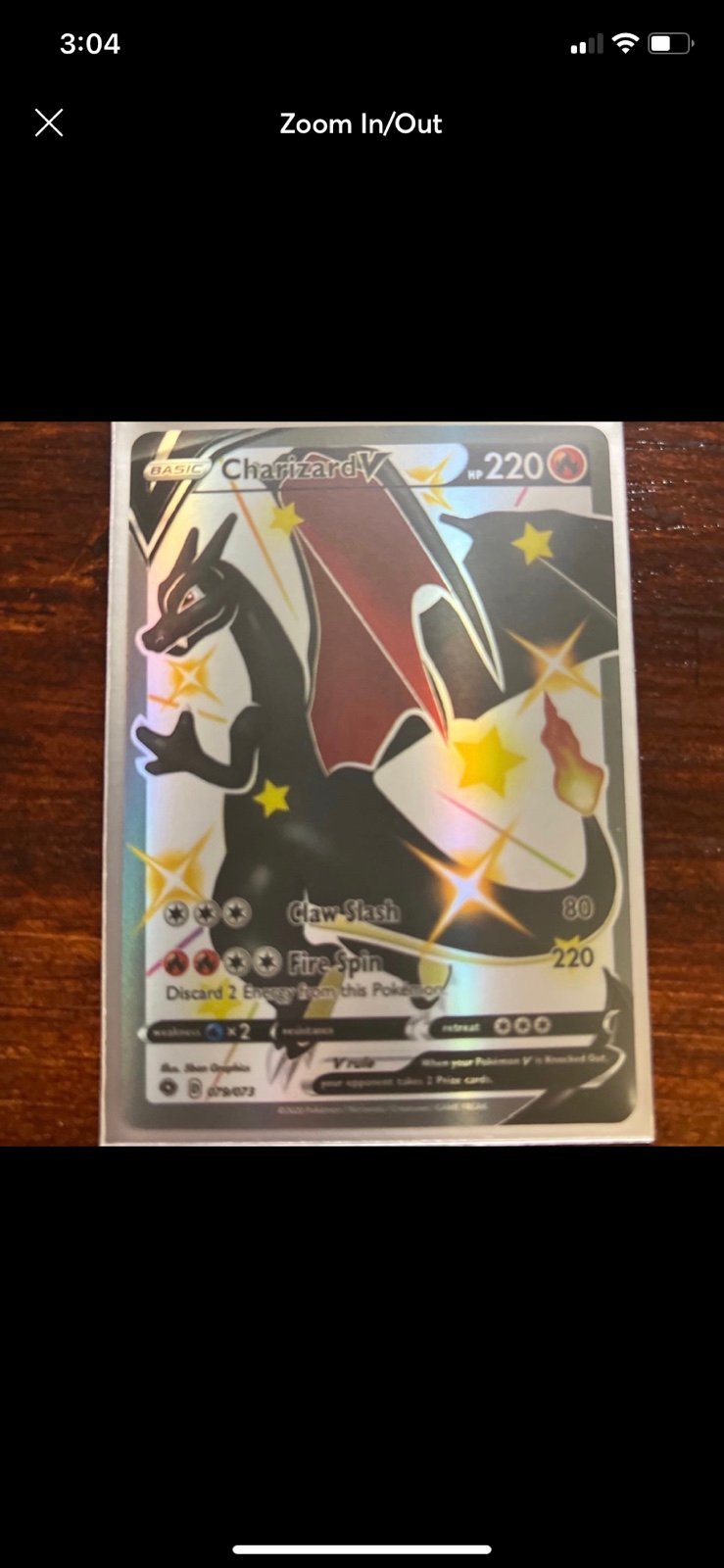 Charizard v 079