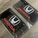 Honda black Brand New Front Vanity Metal Plate Frame Holder (2 Pack)