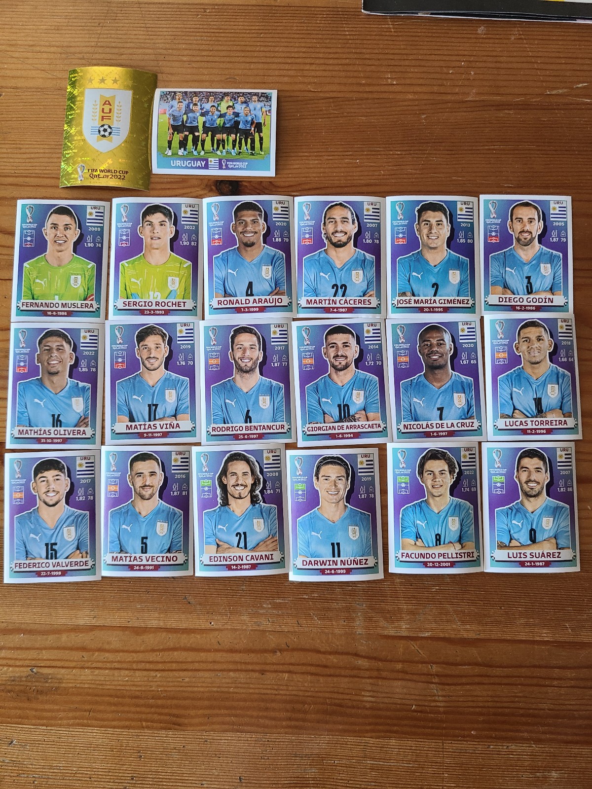 URUGUAY TEAM FIFA WORLD CUP QATAR