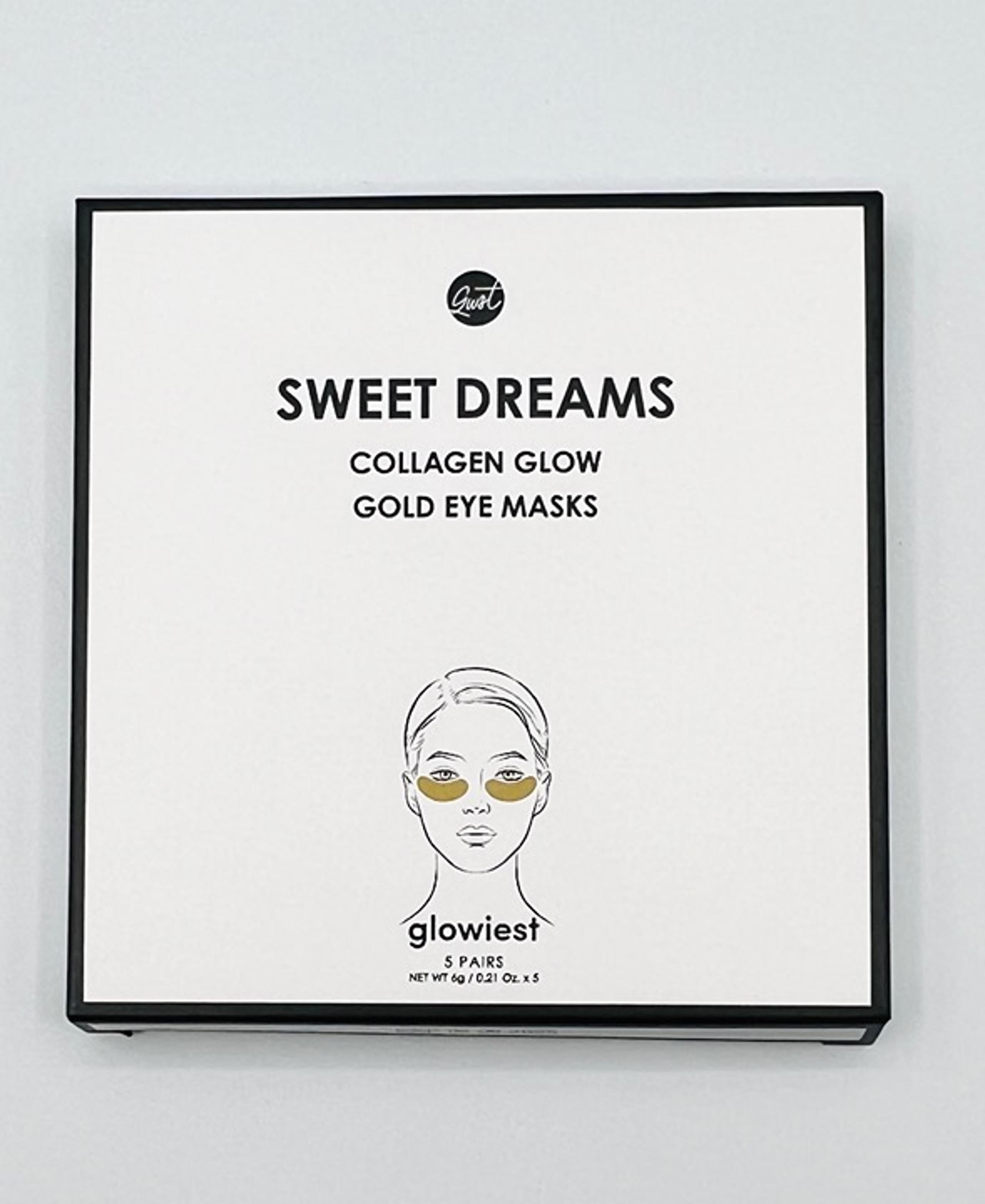 Glowiest SWEET DREAMS COLLAGEN GLOW GOLD Eye Masks - 5 pairs