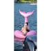 Jasonwell Giant Inflatable Mermaid Tail Pool Float with Fast Valves Summer Beach