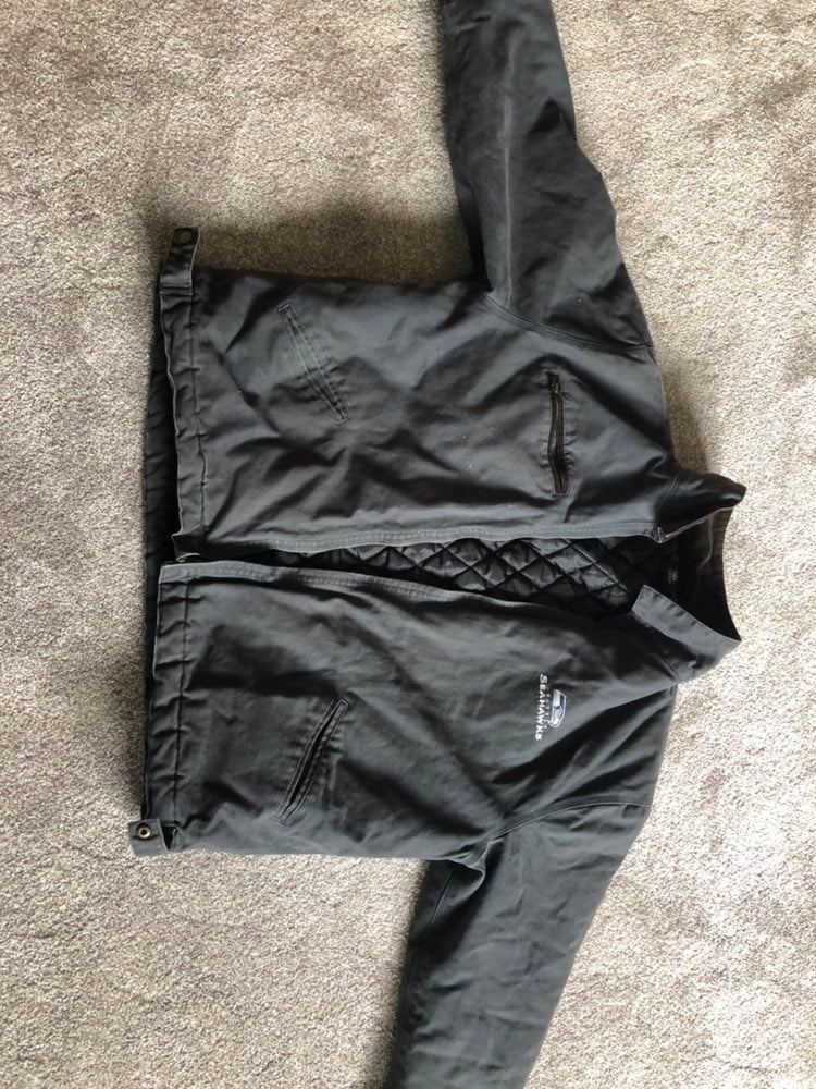 Seahawks carhart style coat