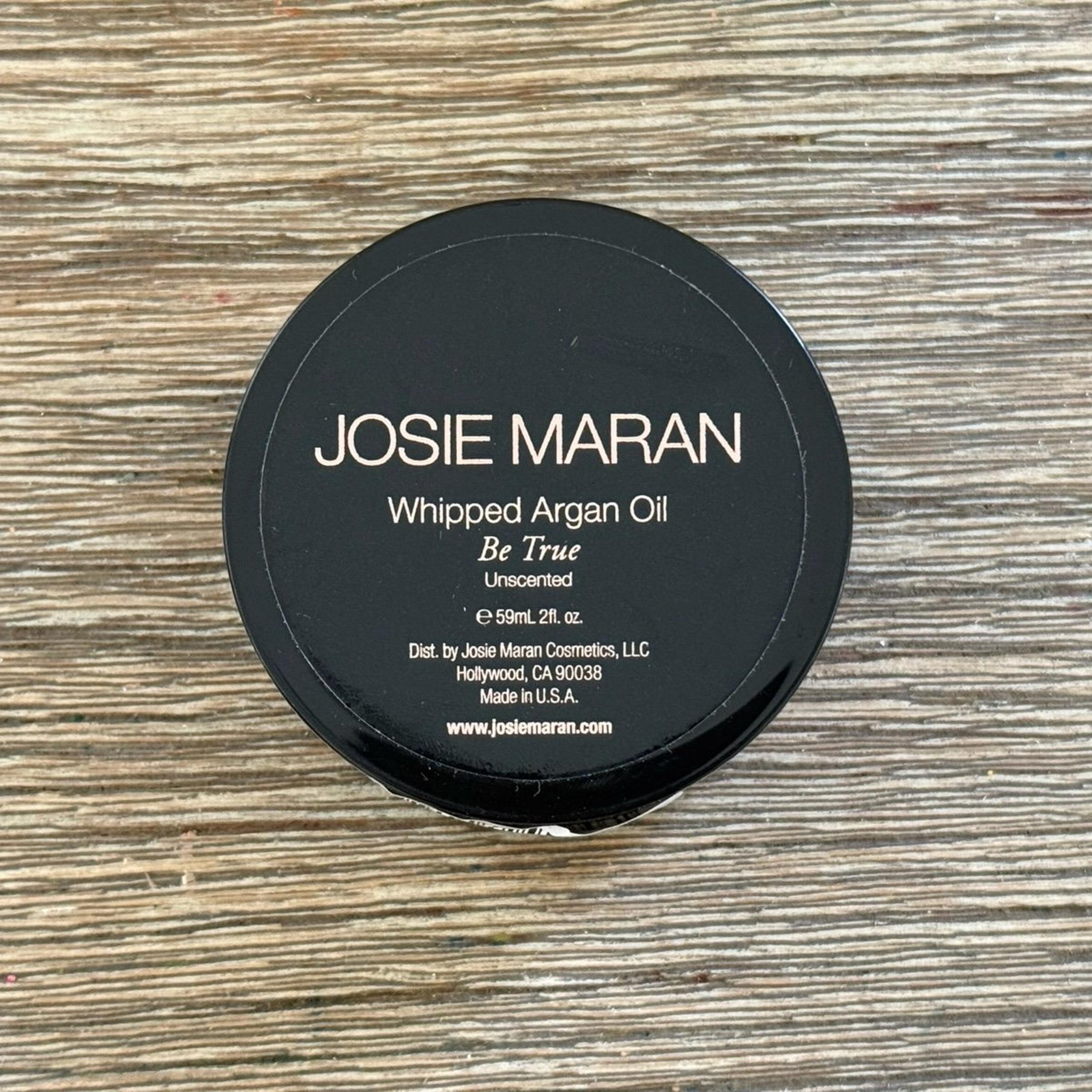Josie Maran Whipped Argan Oil Be True Unscented Travel Size