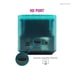 Hyperkin RetroN Sq: HD Gaming Console Clear Green