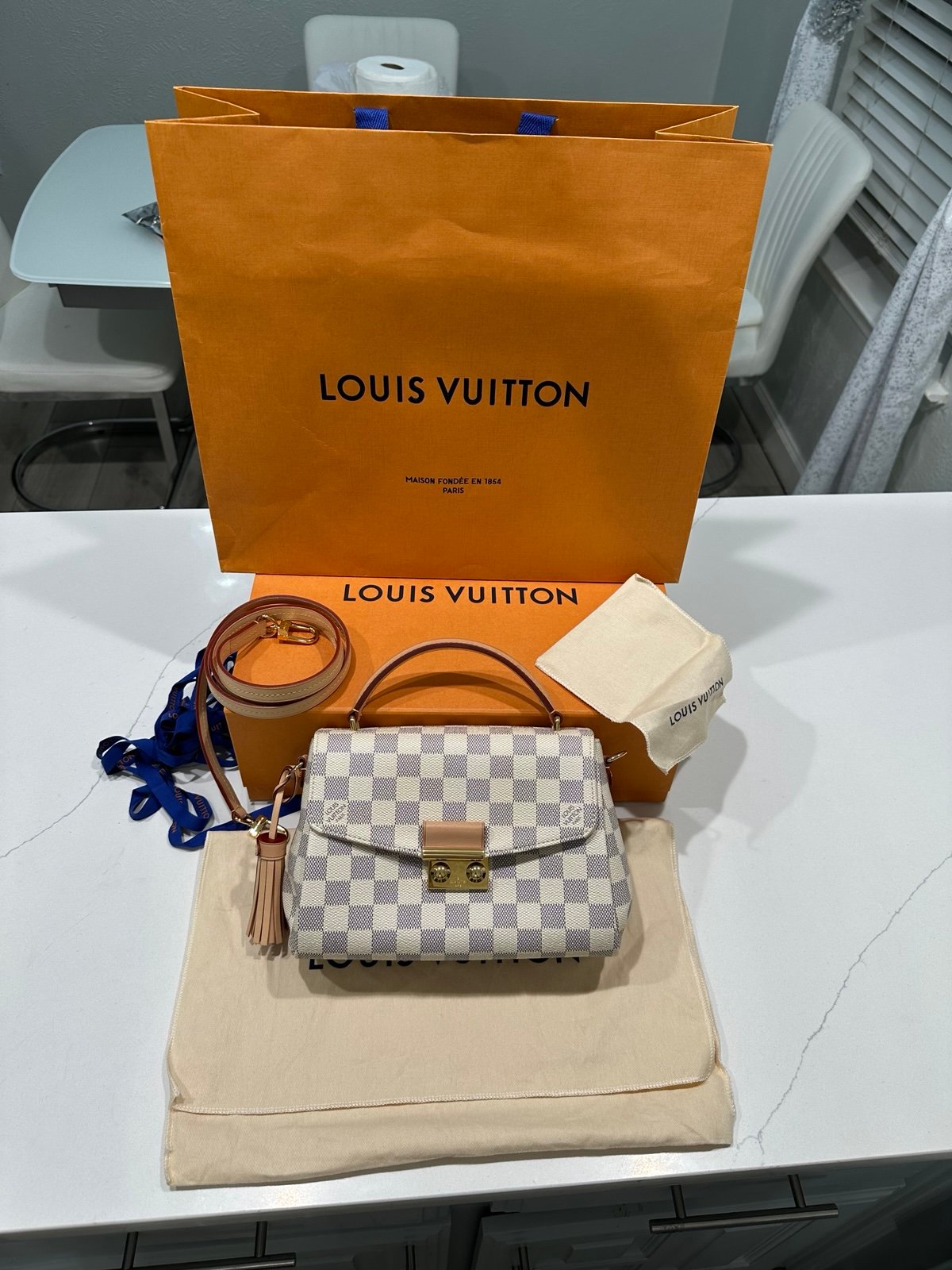 Louis Vuitton Damier Azur Croisette