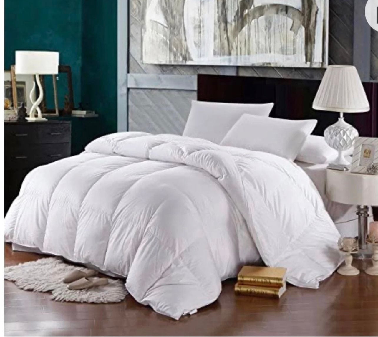 Royal luxe goose and down comforter king