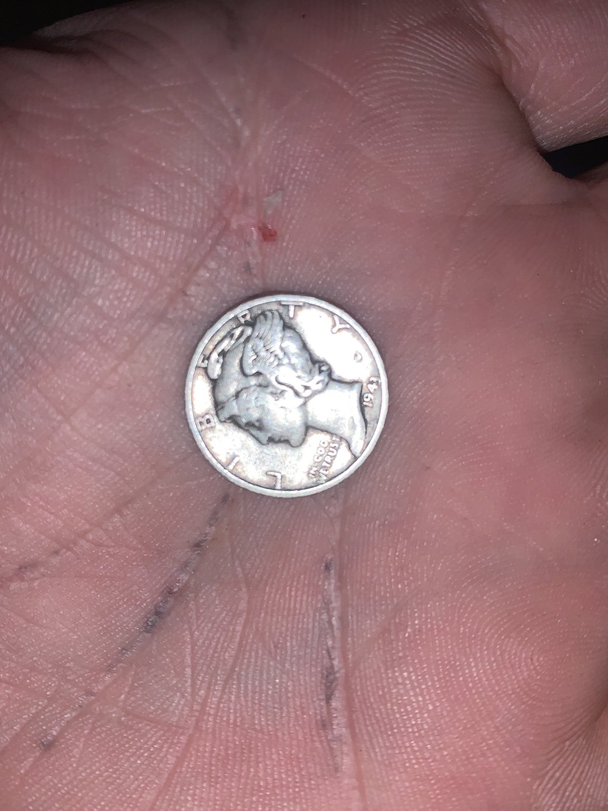 1943 mercury dime