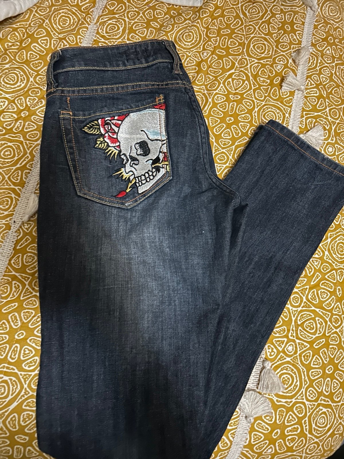 Vintage Christina Audigier Ed Hardy Jeans