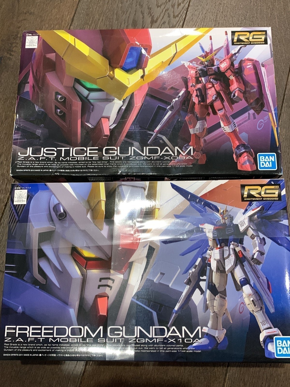 RG Gundam Justice, Freedom