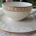 Vintage NORITAKE Savannah Teacup Made in Japan with Halls of Ivy Plates. Set 4.
