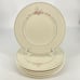 Set Of 5 Pfaltzgraff TROUSSEAU Salad Plates Vintage Retired 8 1/4