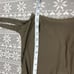 NWT Massimo Dutti One Piece Swimsuit Straight Neckline Olive Green Size Small