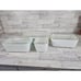 Vintage Pyrex Amish Butterprint Refrigerator Set Turquoise 501 502 503