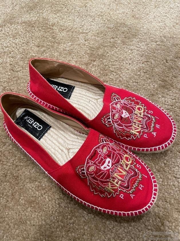 kenzo tiger slip on