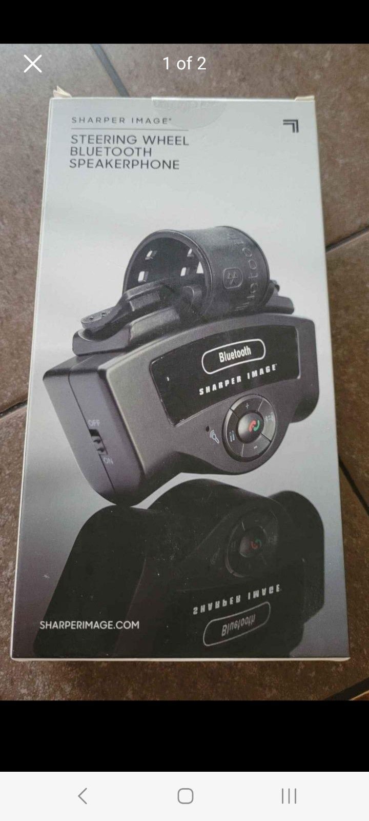 Steering wheel bluetooth speaker
