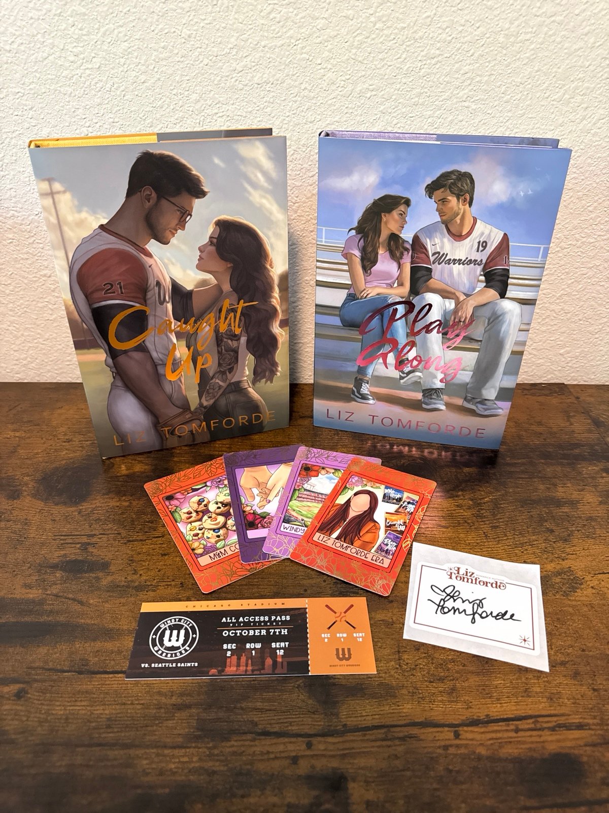 Bookaholic Book Box: Caught Up & Play Along by Liz Tomforde (SIGNED)