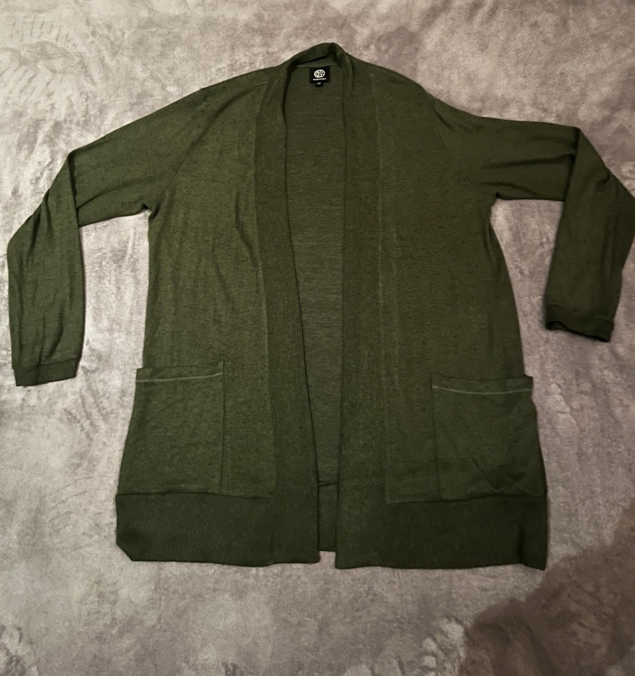 Forest Green XXL Cardigan