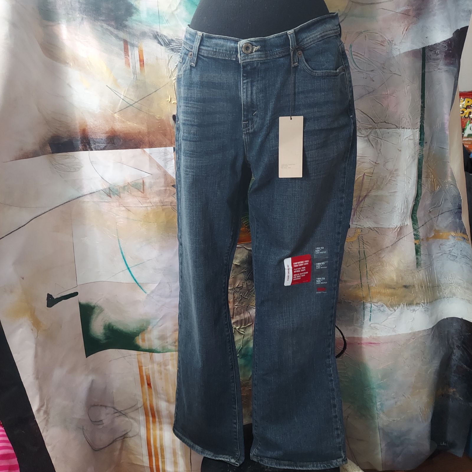 levi's 529 curvy bootcut size 12