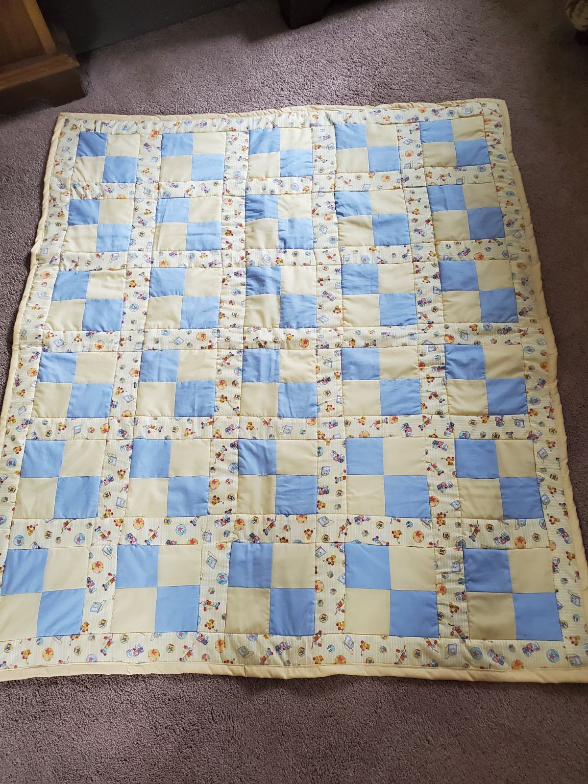 Baby Quilt handmade