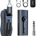 KIMAFUN Lavalier Wireless Microphone, Work 8hs/165FT Range Rechargeable Transmit