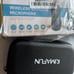 KIMAFUN Lavalier Wireless Microphone, Work 8hs/165FT Range Rechargeable Transmit