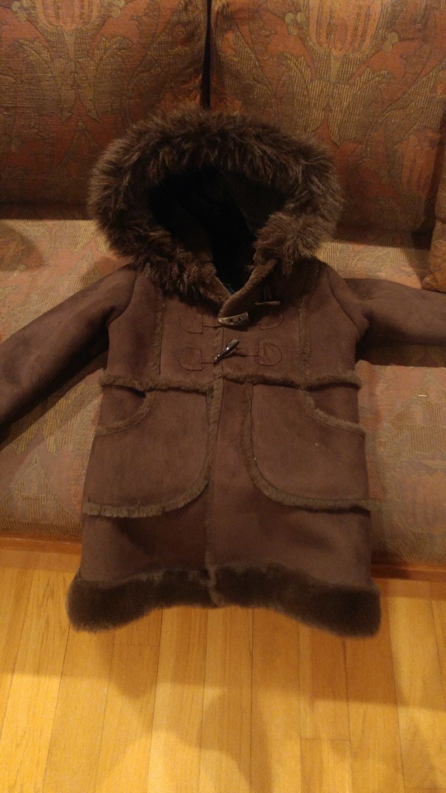 Gap kids 4T Coat-faux shearling style