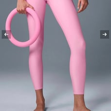 ALO YOGA HW Airlift Leggings 7/8 Length Sweet Pink Size XXS BNWT LE SOLD OUT