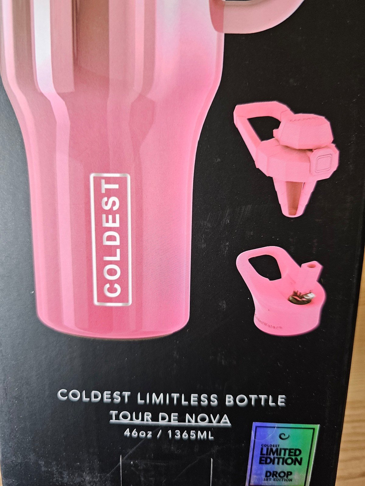 The Coldest Water bottle 46oz - detail