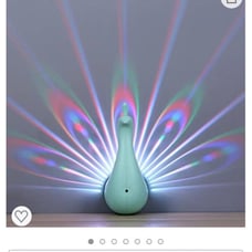 Edelin LED Night Light, Peacock Wall Lig CI386