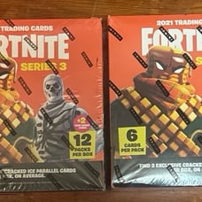 Panini Fortnite Series 3 Mega Box Bundle Of 2.