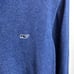 Vineyard Vines Blue Ribbed Quarter Zip Long Sleeve Sweater S