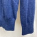 Vineyard Vines Blue Ribbed Quarter Zip Long Sleeve Sweater S