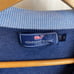 Vineyard Vines Blue Ribbed Quarter Zip Long Sleeve Sweater S